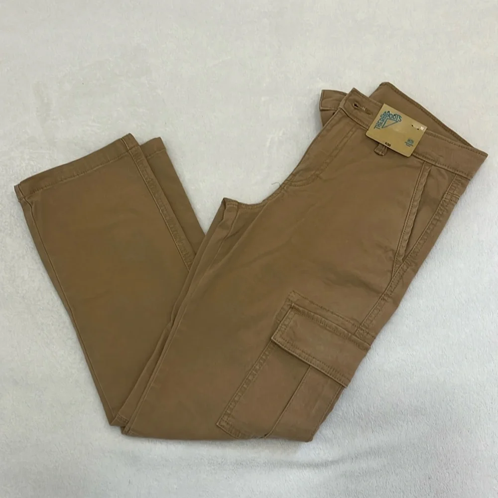 Thereabouts Boy’s Khaki Cargo Pants Size 12 - Picture 1 of 5